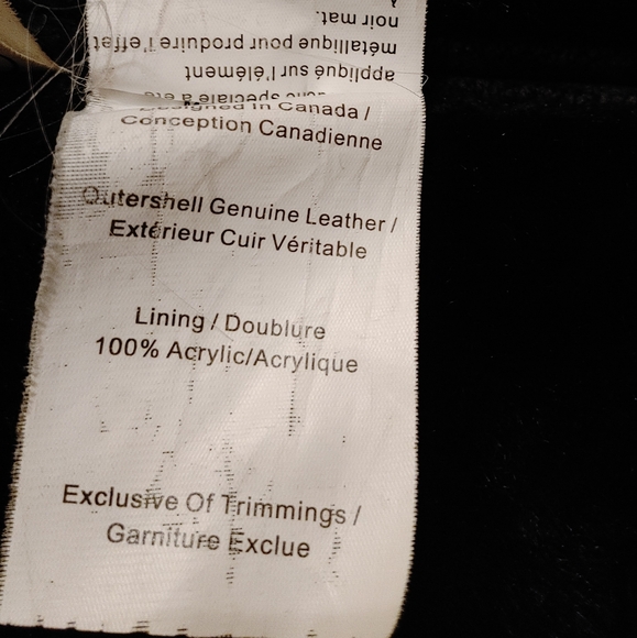 DANIER BLACK LEATHER WINTER JACKET - Picture 4 of 7